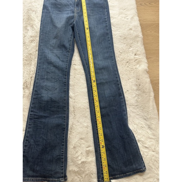 Levi`s 725 Bootcut High Rise Bootcut ‎ Jeans Blue size 28 - Picture 5 of 8